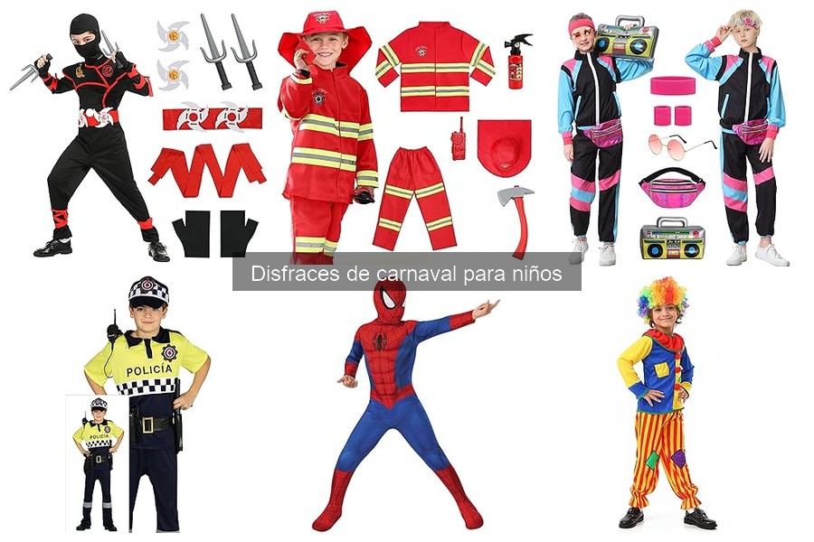 Alternativas Creativas a Disfraces de Carnaval para Niños