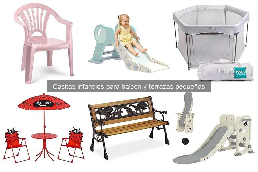 Alternativas divertidas a casitas infantiles para balcón