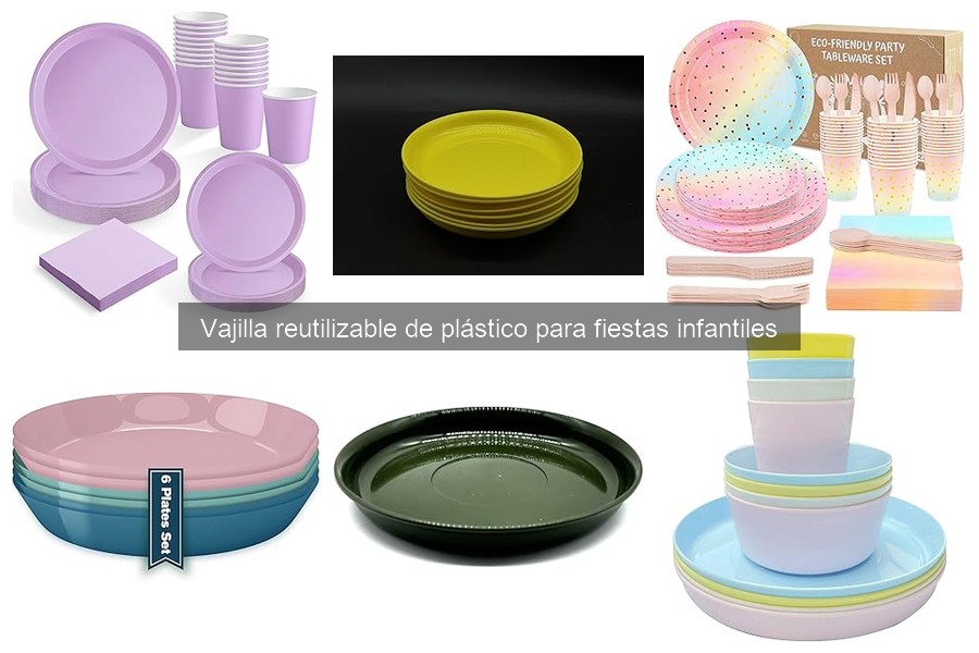 Alternativas sostenibles a la vajilla reutilizable de plástico