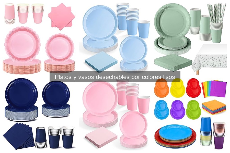 Alternativas sostenibles a platos y vasos desechables
