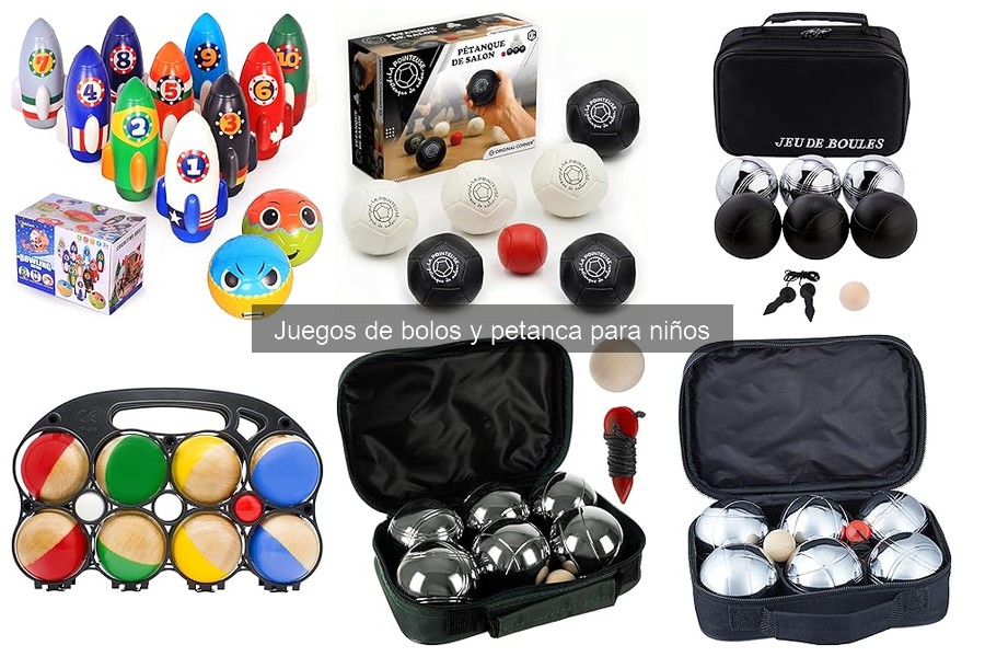 Beneficios de jugar a bolos y petanca para niños