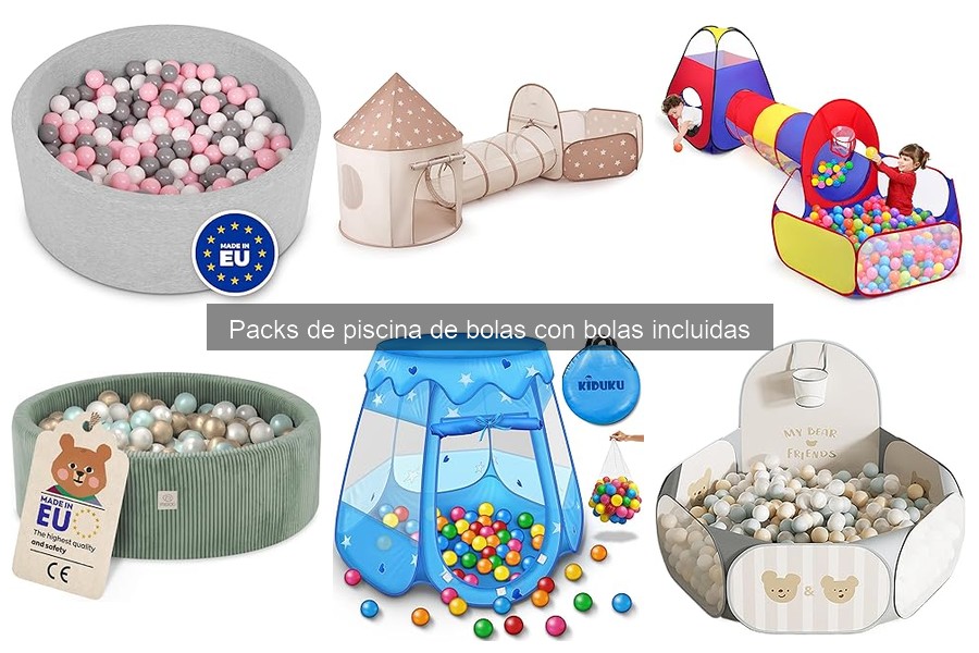 Beneficios de una piscina de bolas para el desarrollo infantil