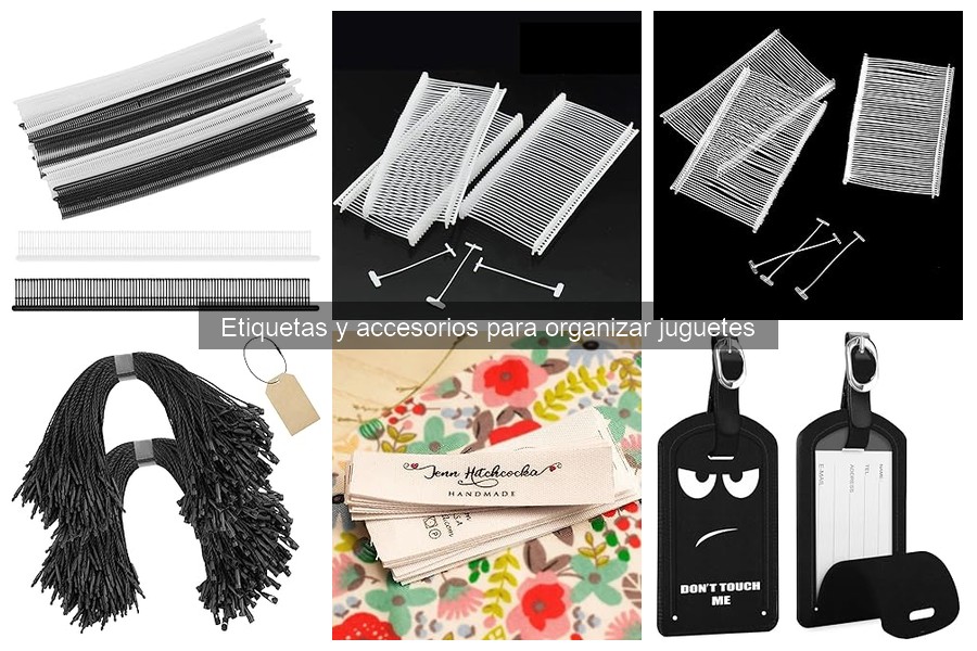 Beneficios de usar etiquetas para organizar juguetes en casa