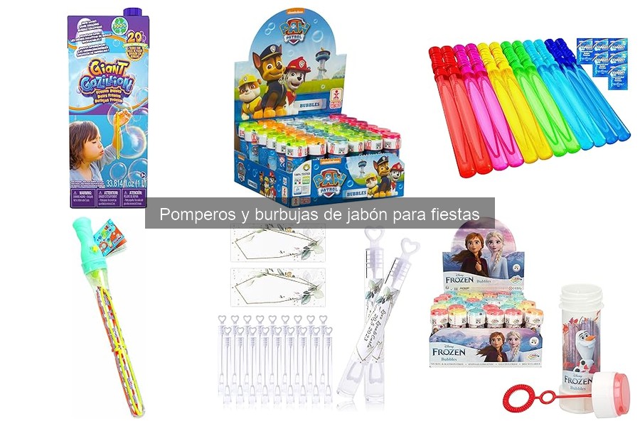 Burbujas de jabón seguras para niños: Guía de compra