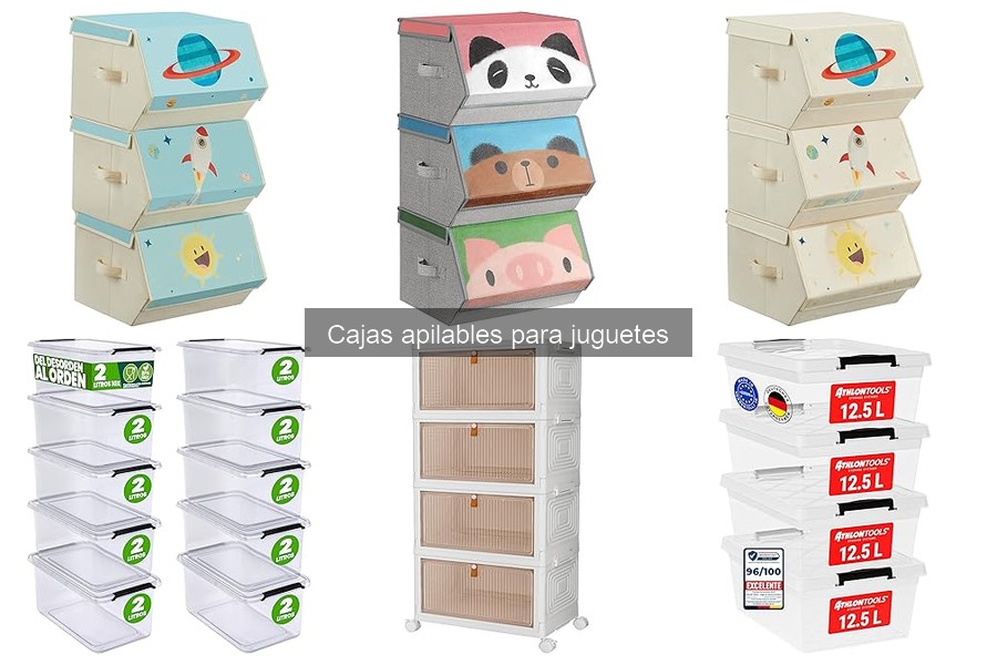 Cajas Apilables para Juguetes: ¿Qué Son y Sus Características?