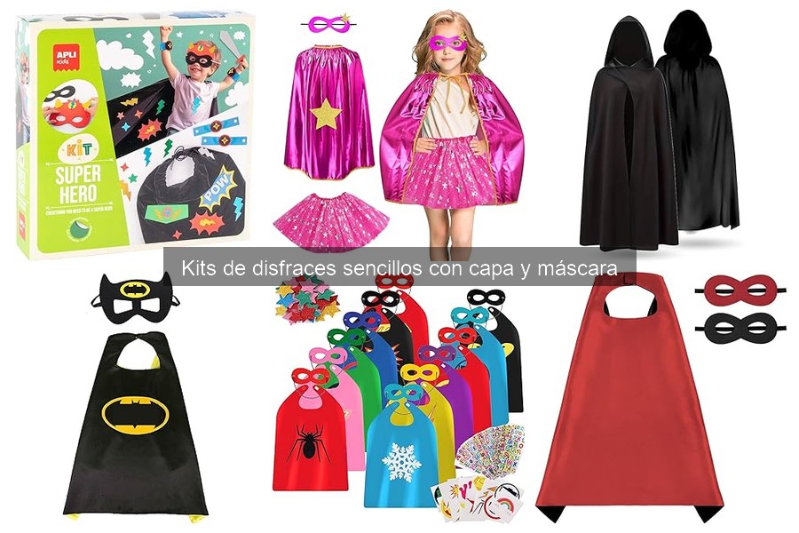 Características clave de un buen kit de disfraz infantil