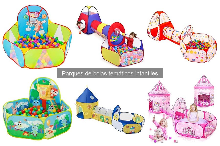 Características de un parque de bolas temático seguro para niños
