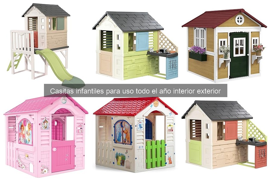 Casitas infantiles: características y materiales esenciales
