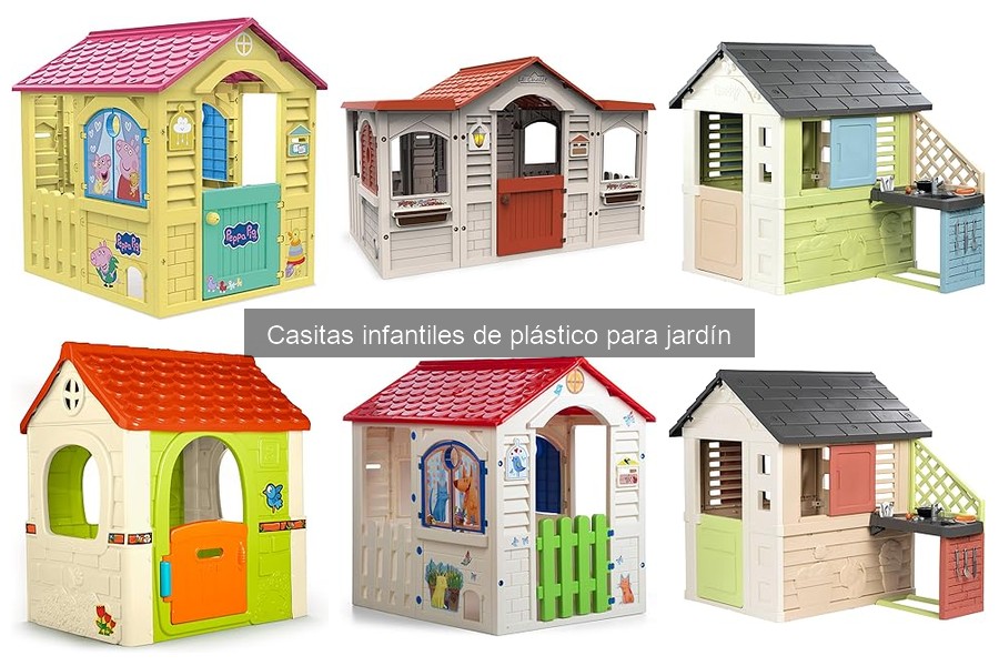 Casitas infantiles de plástico para jardín: características y beneficios