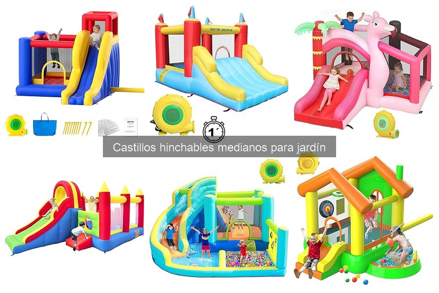 Castillos Hinchables Medianos para Jardín: Características y Beneficios