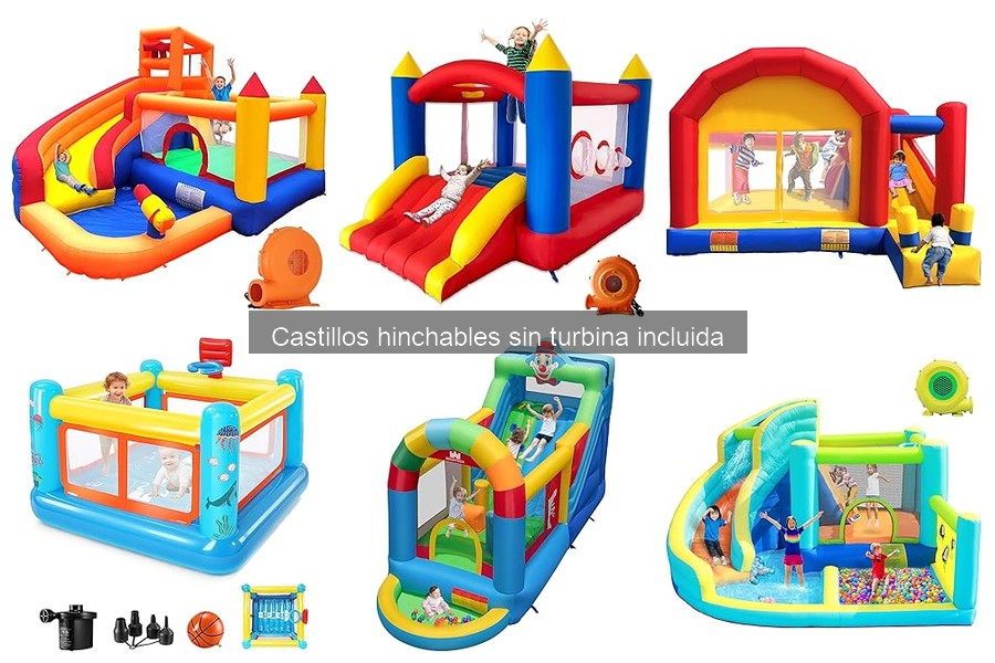 Castillos Hinchables sin Turbina: Características y Beneficios