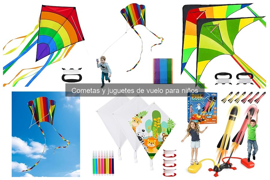 Cometas y juguetes de vuelo para niños: ¿Qué son y características?
