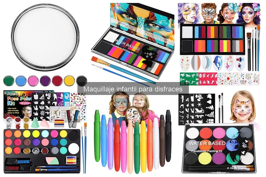 Cómo aplicar maquillaje infantil para disfraces de forma segura