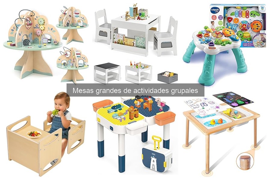 Cómo cuidar mesas grandes de actividades grupales