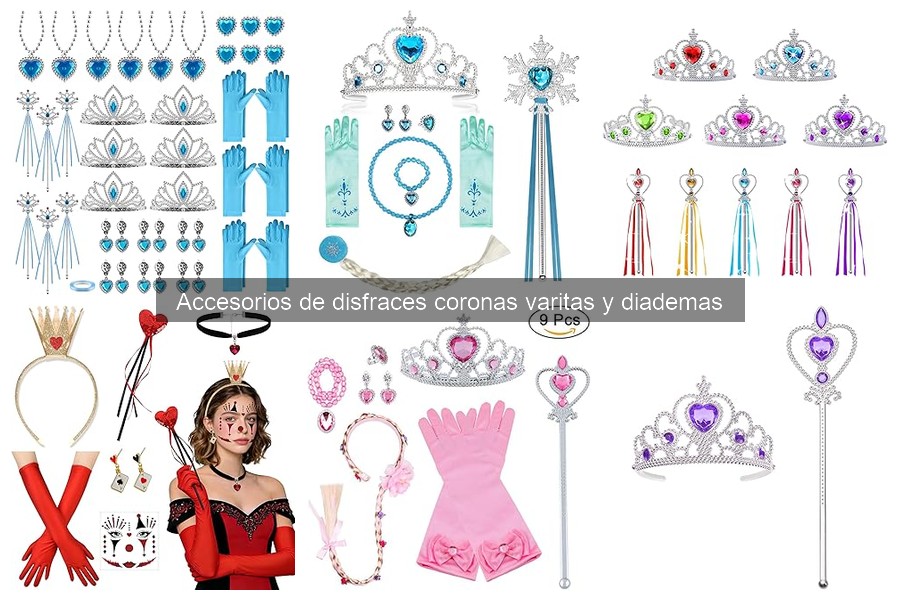 Cómo cuidar y almacenar coronas y varitas de disfraces