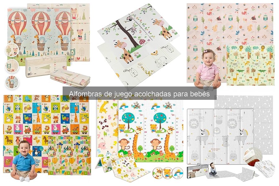 Cómo cuidar y mantener alfombras de juego para bebés