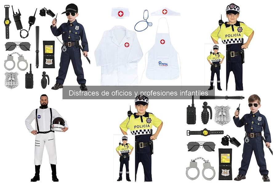 Cómo cuidar y mantener los disfraces de oficios infantiles