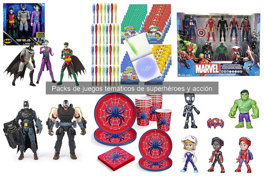 Cómo disfrutar los packs de juegos de superhéroes en casa