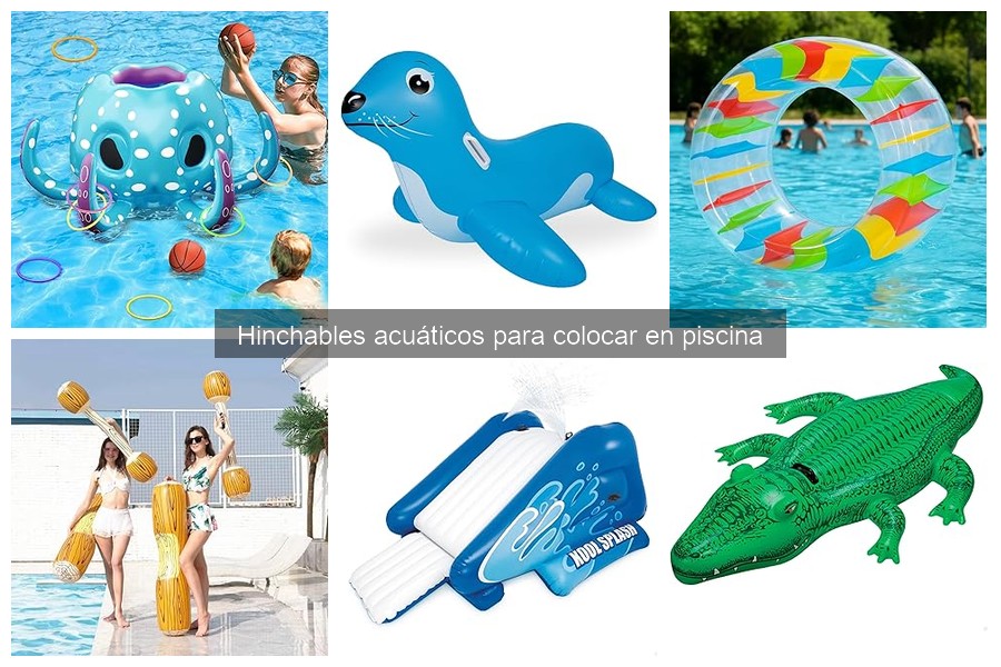 Cómo elegir el hinchable acuático ideal para tu piscina