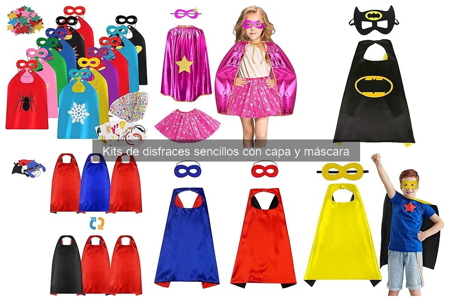 Cómo elegir el mejor kit de disfraz para niños por edad
