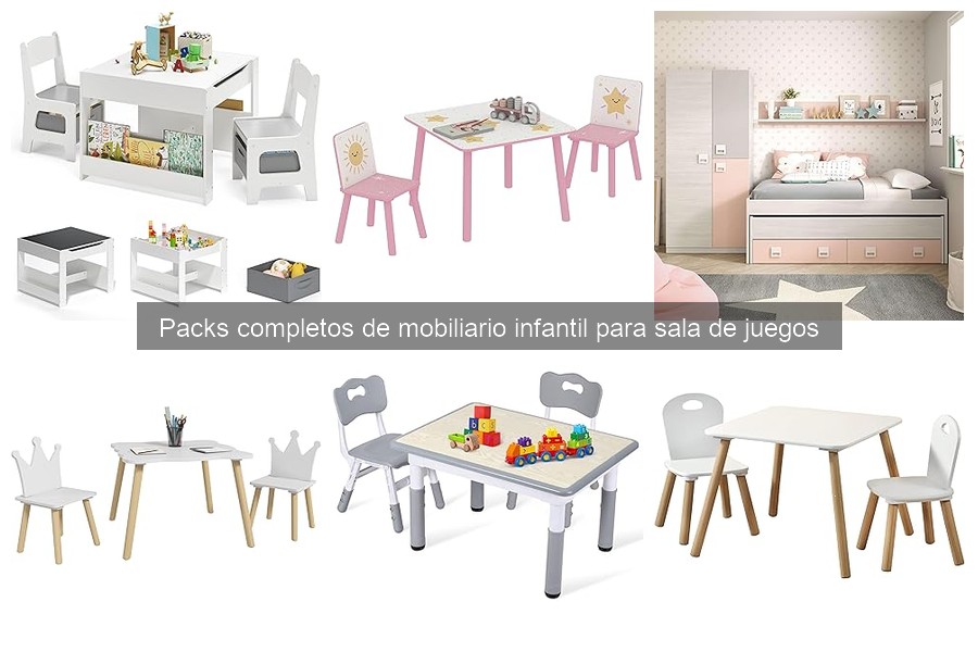 Cómo Elegir el Mejor Pack de Mobiliario Infantil para Juegos
