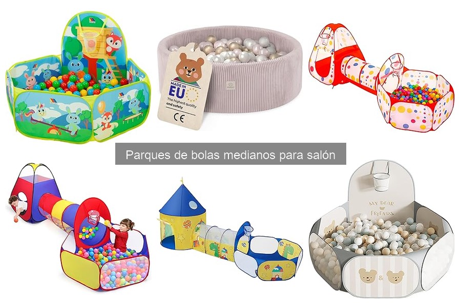 Cómo elegir el mejor parque de bolas mediano para tu hogar