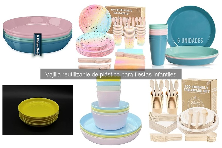 Cómo elegir el tamaño ideal de vajilla para fiestas infantiles