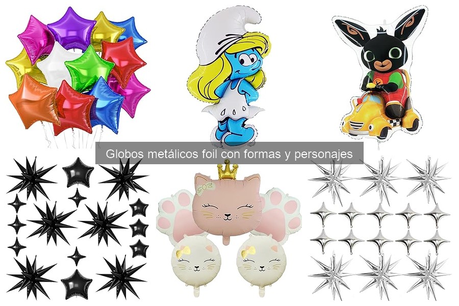 Cómo elegir globos metálicos foil para tu fiesta perfecta