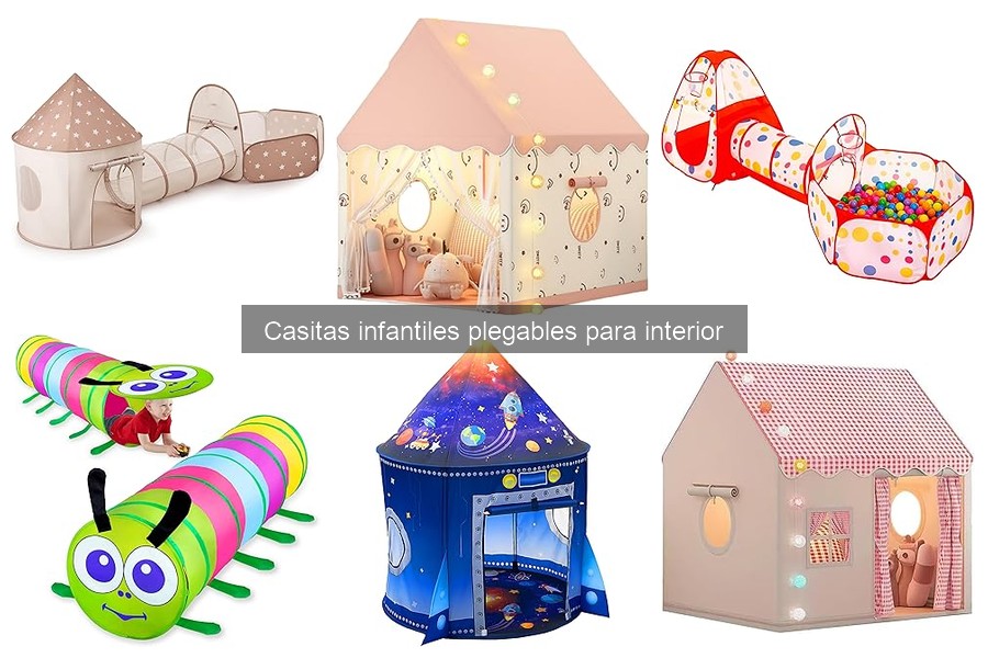 Cómo elegir la mejor casita infantil plegable para interiores