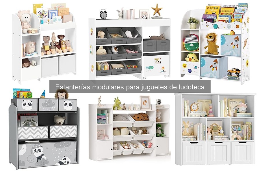 Cómo elegir la mejor estantería modular para juguetes