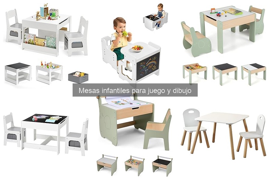 Cómo elegir la mesa infantil perfecta para tu hijo