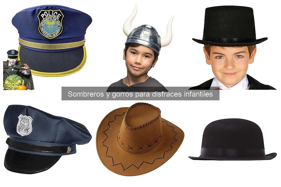 Cómo elegir sombreros para disfraces infantiles