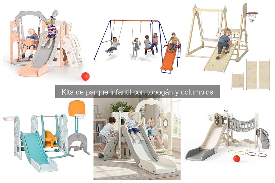 Cómo evitar accidentes en kits de parque infantil