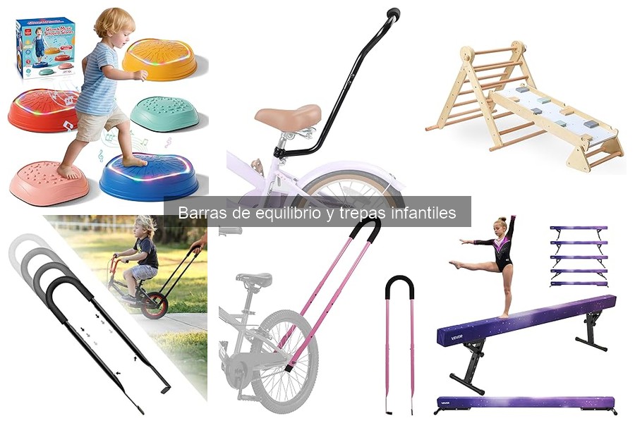 Cómo Instalar Barras de Equilibrio y Trepas Infantiles