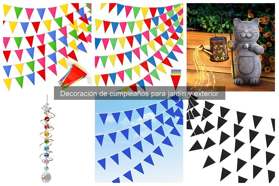 Cómo instalar decoraciones para fiestas en el jardín