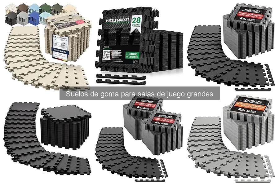 Cómo Instalar Suelos de Goma en Salas de Juego