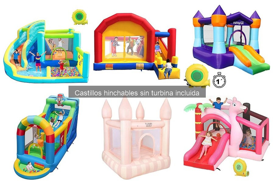 Cómo instalar un castillo hinchable sin turbina: guía práctica