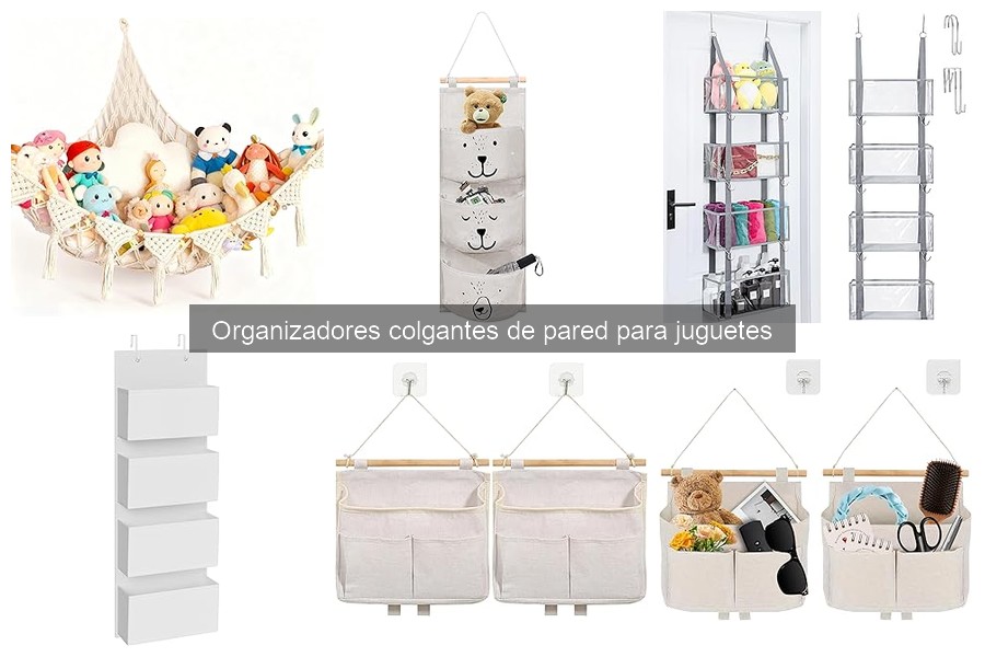 Cómo Instalar un Organizador Colgante de Pared para Juguetes