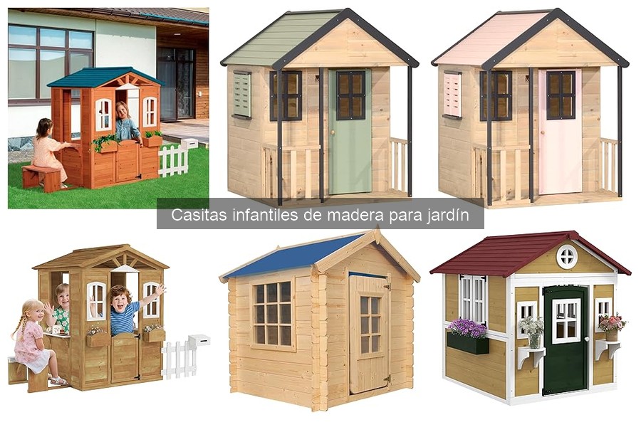 Cómo instalar una casita infantil de madera en el jardín