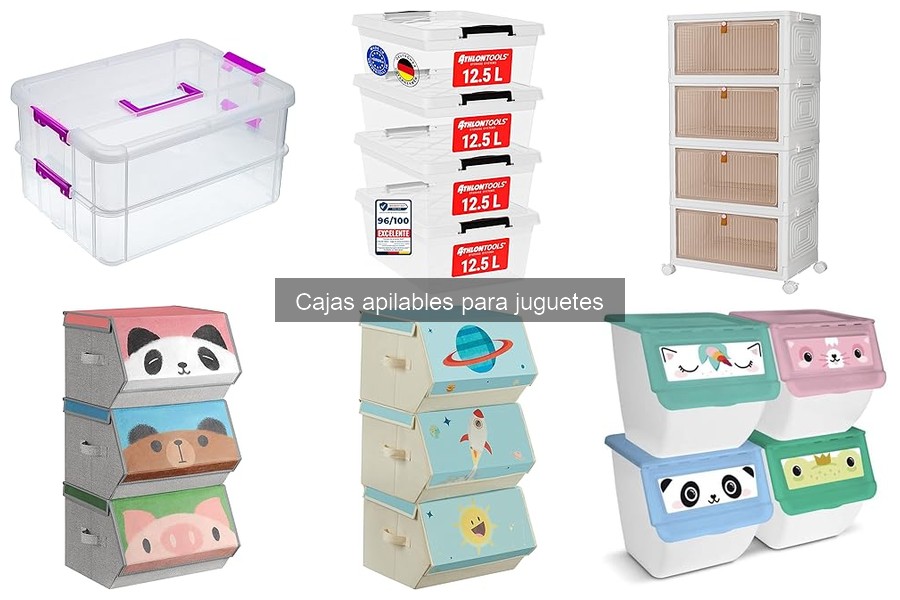Cómo limpiar y mantener cajas apilables para juguetes