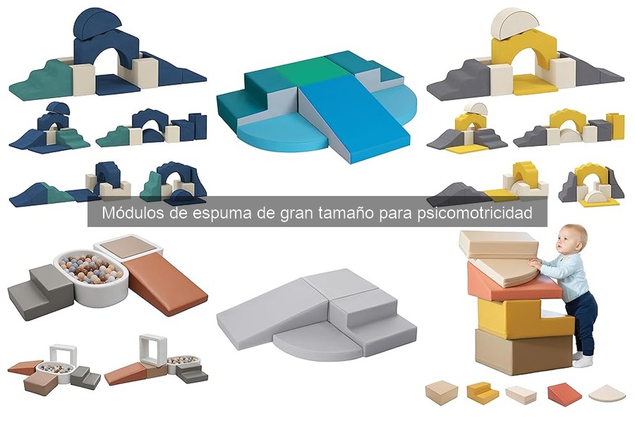 Cómo limpiar y mantener módulos de espuma para niños