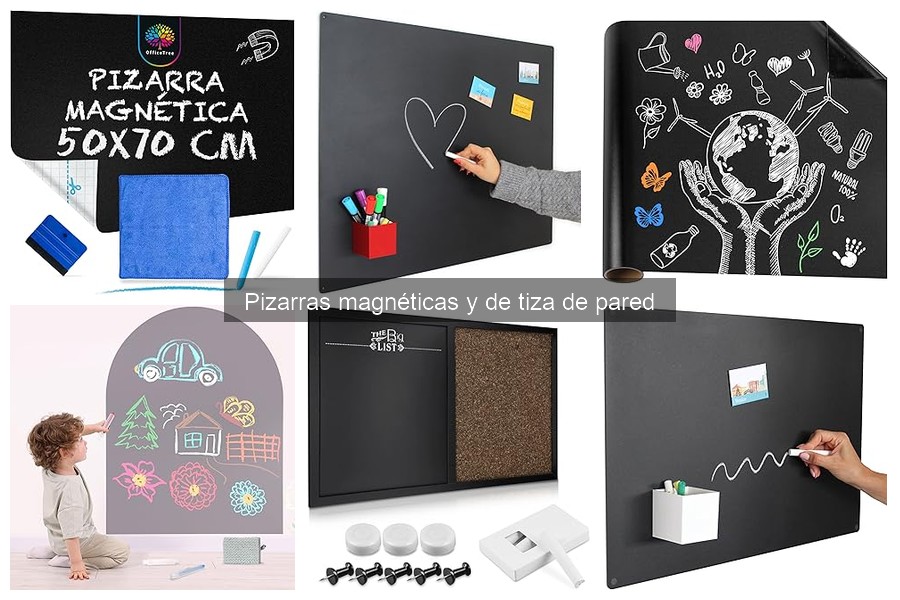 Cómo limpiar y mantener pizarras de tiza y magnéticas