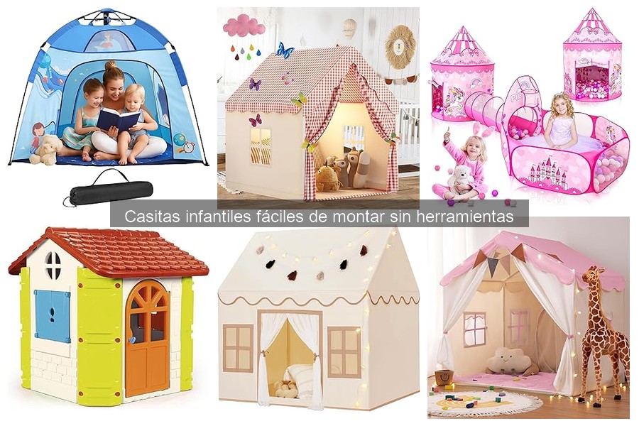Cómo montar una casita infantil sin herramientas fácilmente
