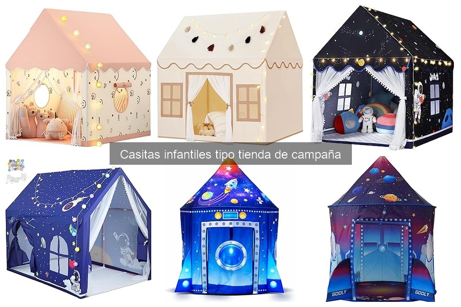 Cómo montar una casita infantil tipo tienda de campaña