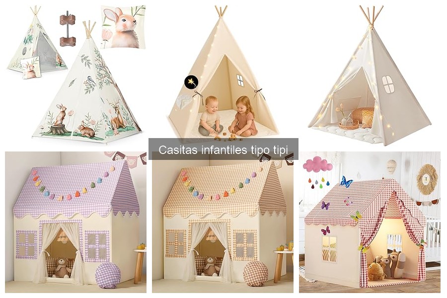 Cómo montar una casita infantil tipo tipi en casa