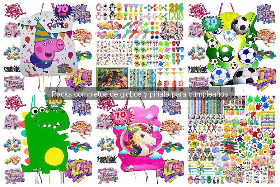 ¿Cómo organizar un cumpleaños divertido con globos y piñata?
