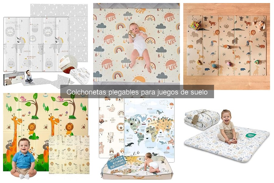 Cómo usar e instalar colchonetas plegables para juegos