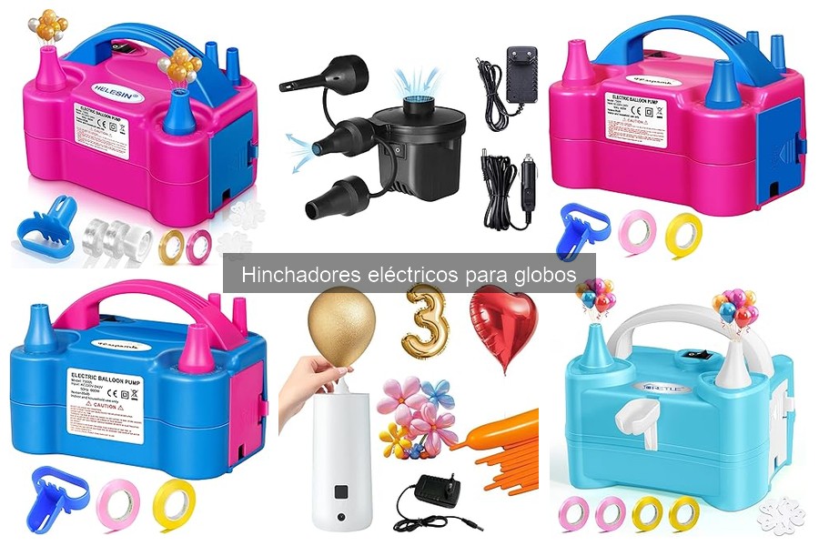 Cómo usar un hinchador eléctrico para globos fácilmente