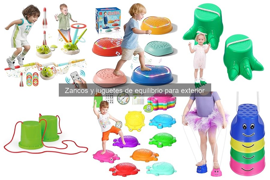 Cómo Usar Zancos y Juguetes de Equilibrio para Niños