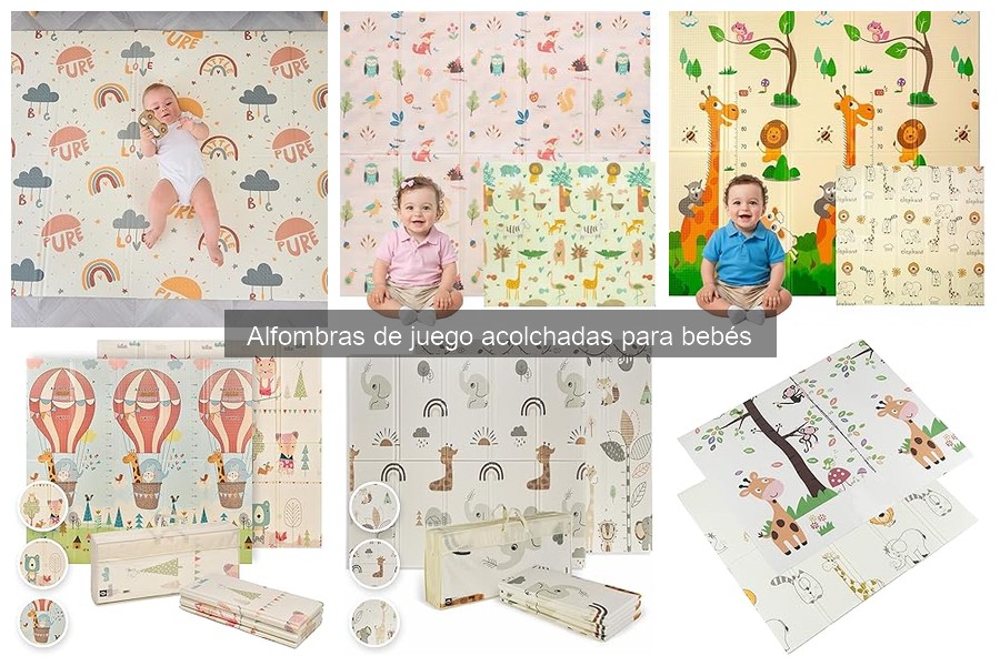 Comparativa: Alfombras de juego acolchadas vs. tradicionales